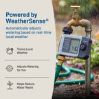 B-hyve XD 1-Outlet Smart Hose Faucet Sprinkler Timer with B-hyve Smart Gen 2 Hub | 24516