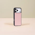 Leather iPhone 17 Pro Max Wallet Case – Pink - Austin