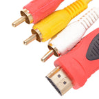 HDMI to 3RCA Adapter Cable 1.5m