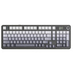 Three-mode RGB Wireless Bluetooth Side Engraving With Knob Game Mechanical Keyboard