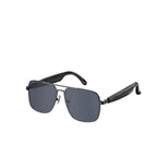 Smart AI Bluetooth Sunglasses Open Ear Audio, Polarized Sun Protection Glasses For Motorcycle Driving Cycling Hands Free Phone Call  Music Playback