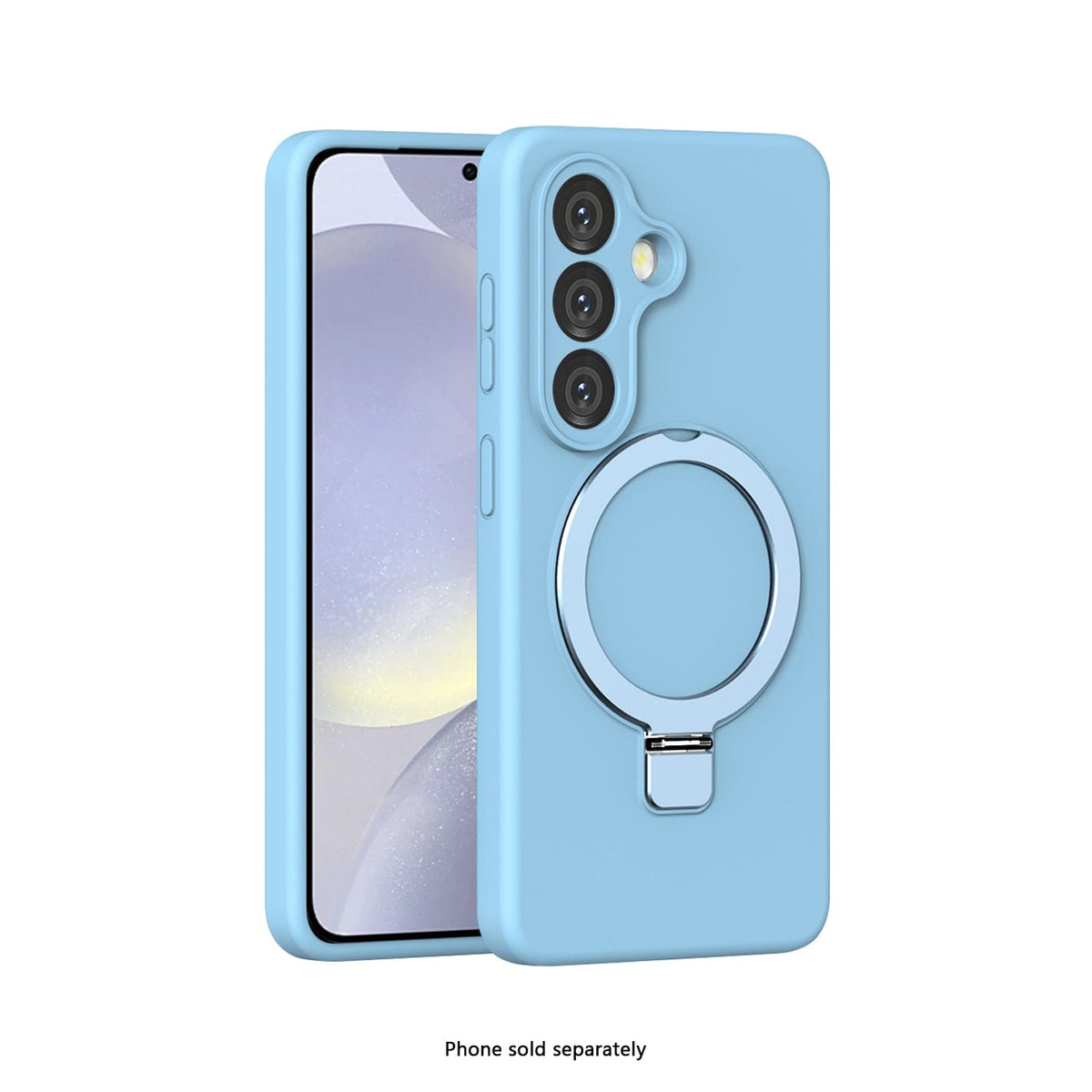Samsung Galaxy S26 Case - Smooth Silicone, Kickstand | Venture Series