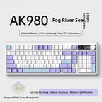Office Computer Bluetooth Keyboard Game Side Three-mode Wireless