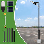 1400W solar street light with pole -30,000lumens