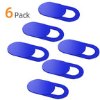 6Pcs/lot  WebCam Cover Shutter Magnet Slider Plastic For iPhone Web Laptop PC For iPad Tablet Camera Mobile Phone Privacy Sticker