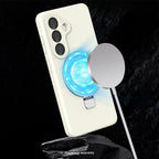 Samsung Galaxy S26 Case - Smooth Silicone, Kickstand | Venture Series
