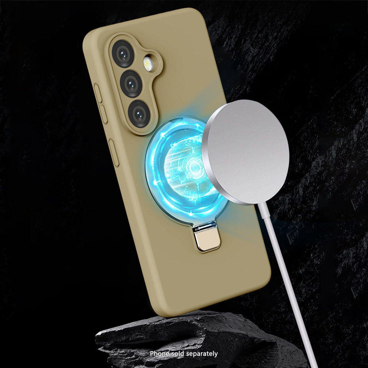 Samsung Galaxy S26 Case - Smooth Silicone, Kickstand | Venture Series