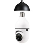 WiFi Bulb Camera 1080P 4X Zoom E27 5G Home Security Monitor
