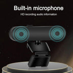 2K 4K Conference Webcam Autofocus USB Web Camera Laptop Desktop For Office Meeting Home With Mic 1080P HD Webcam For Video Conferencing Recording and Streaming