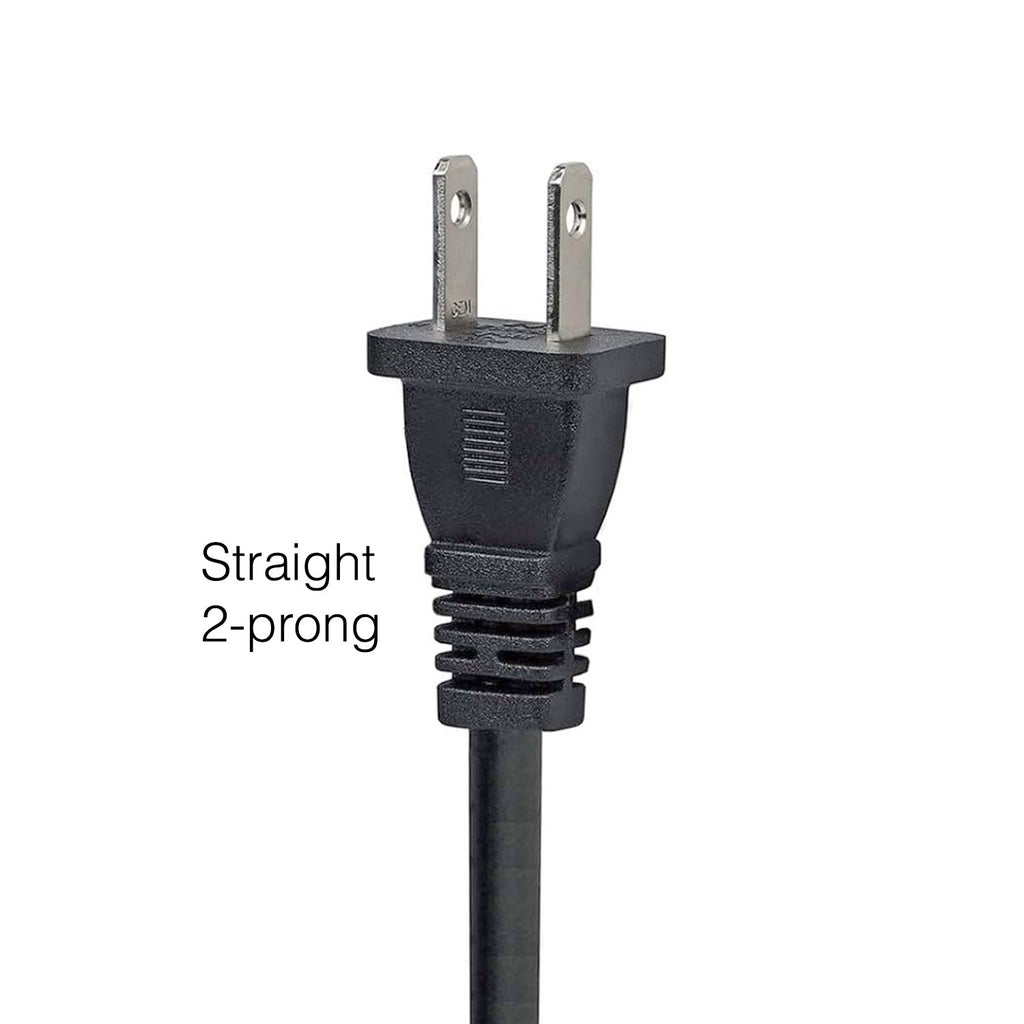 Anderic AC Power Cable Cord | 2 Prong Male to C7 (Figure 8) | 6 foot - C7STRAIGHT6