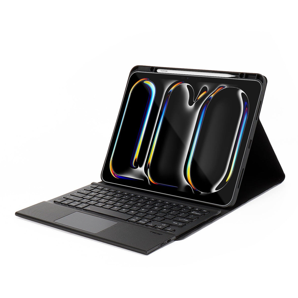 iPad Pro 13-inch (M4 2024 / M5 2025) Keyboard Case - Folio Design, Built-In Touchpad | Navigate Series