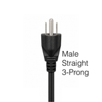 Vizio TV AC Power Cable | 6 Ft C5 Cloverleaf 3-Prong Grounded Cord - Vizio TV Power Cord