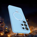 Samsung Galaxy S26 Ultra Case - Smooth Silicone, Kickstand | Venture Series