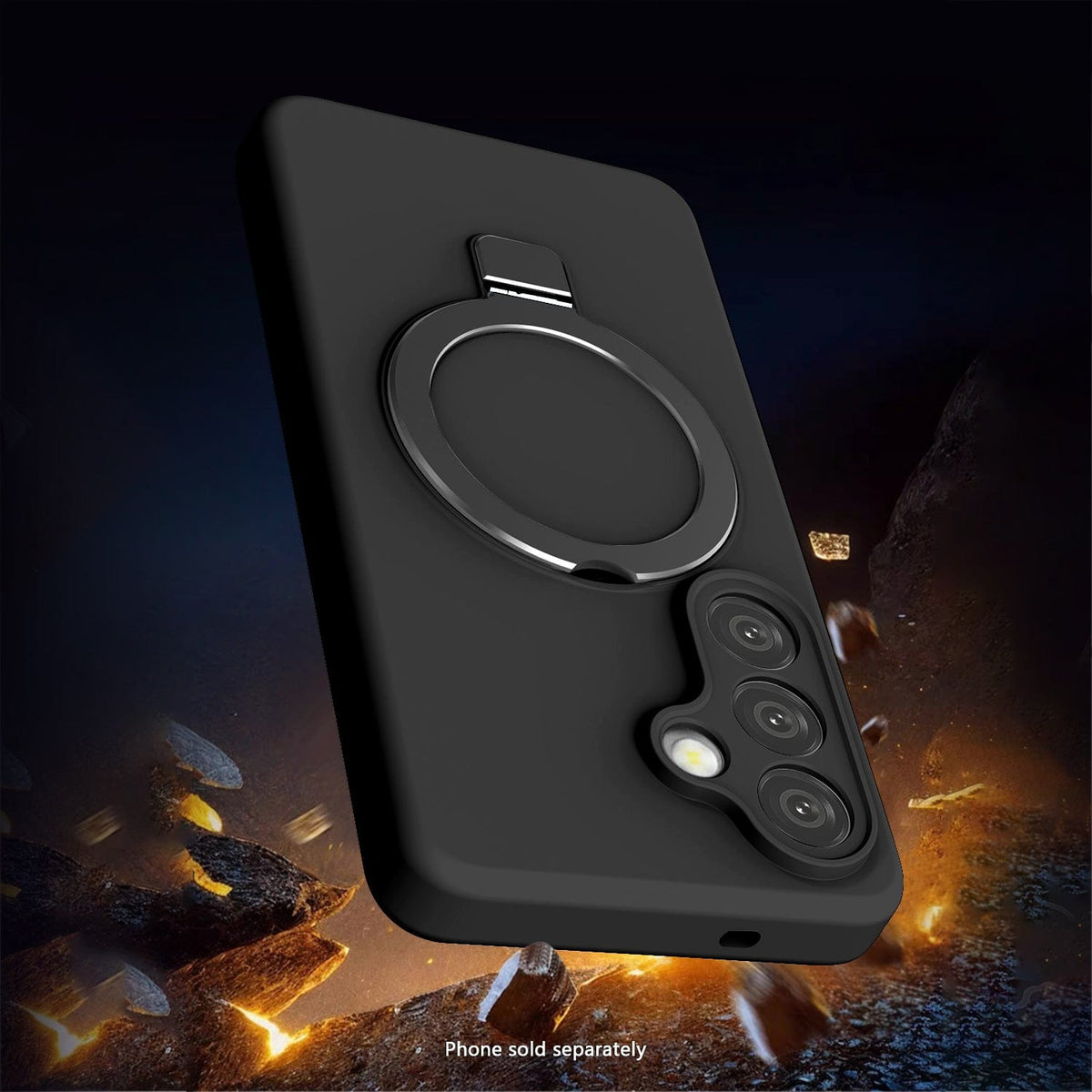 Samsung Galaxy S26 Case - Smooth Silicone, Kickstand | Venture Series