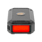 USB Power Bank with Red LED Flashlight