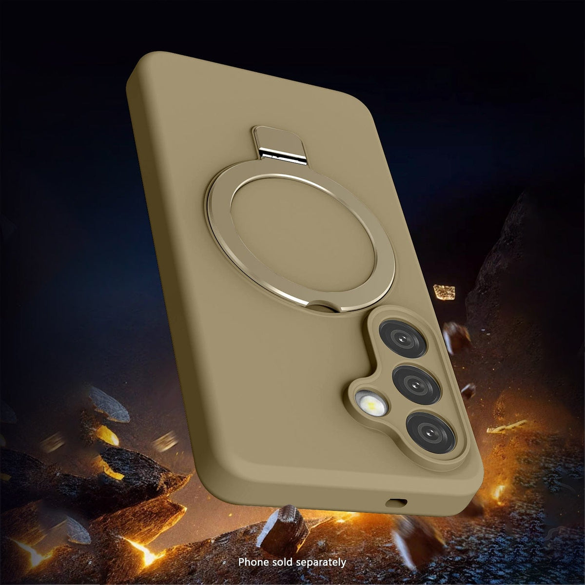 Samsung Galaxy S26 Case - Smooth Silicone, Kickstand | Venture Series