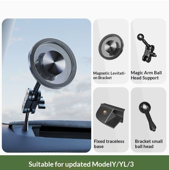 Car Phone Holder Magnetic Navigation Accessory