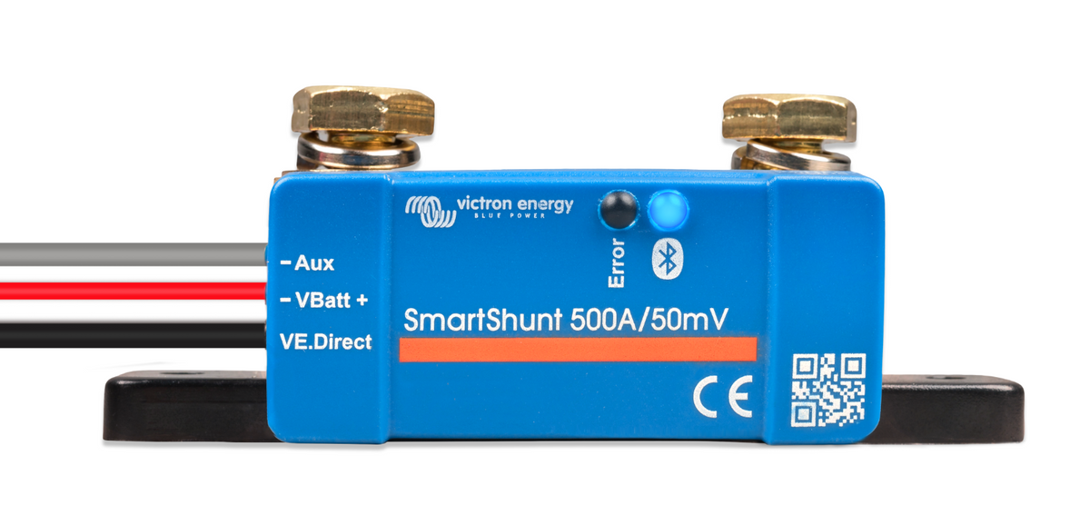 Victron SHU065150050 SmartShunt 500 Amp Battery Smart Shunt  IP65 same day ship