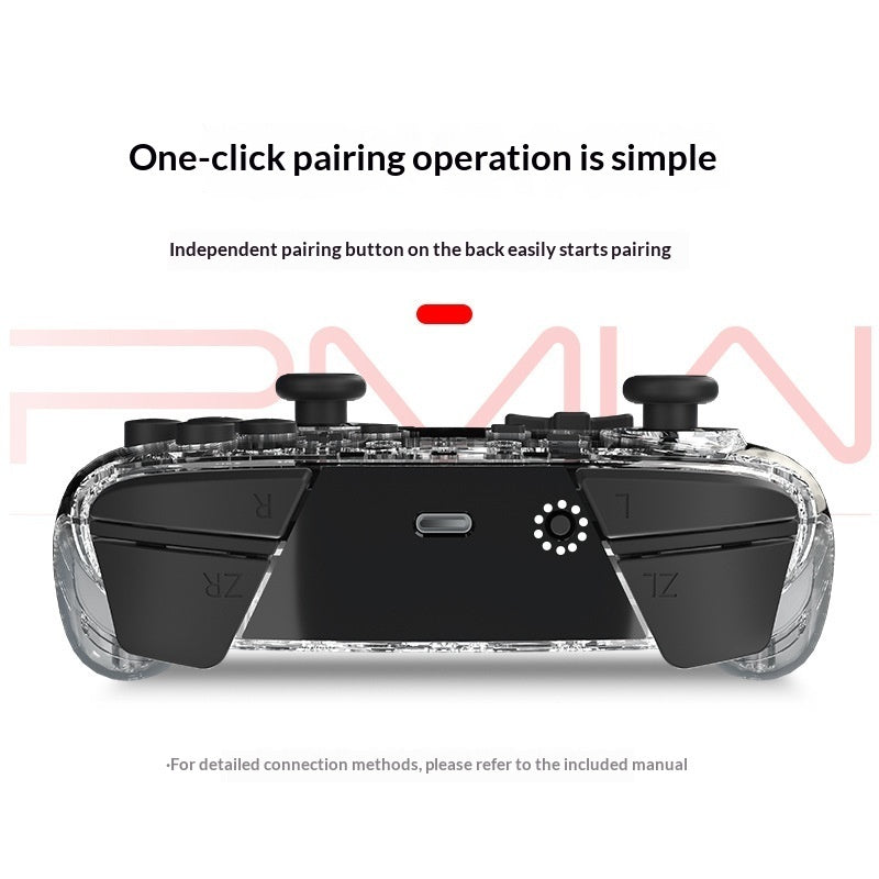 Transparent Wake-Up Switch Professional Left-Handed And Right-Handed Gaming Controller