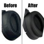 CS Replacement Ear Pad Cushions for Sony MDR-100ABN WH-H900N Headphones