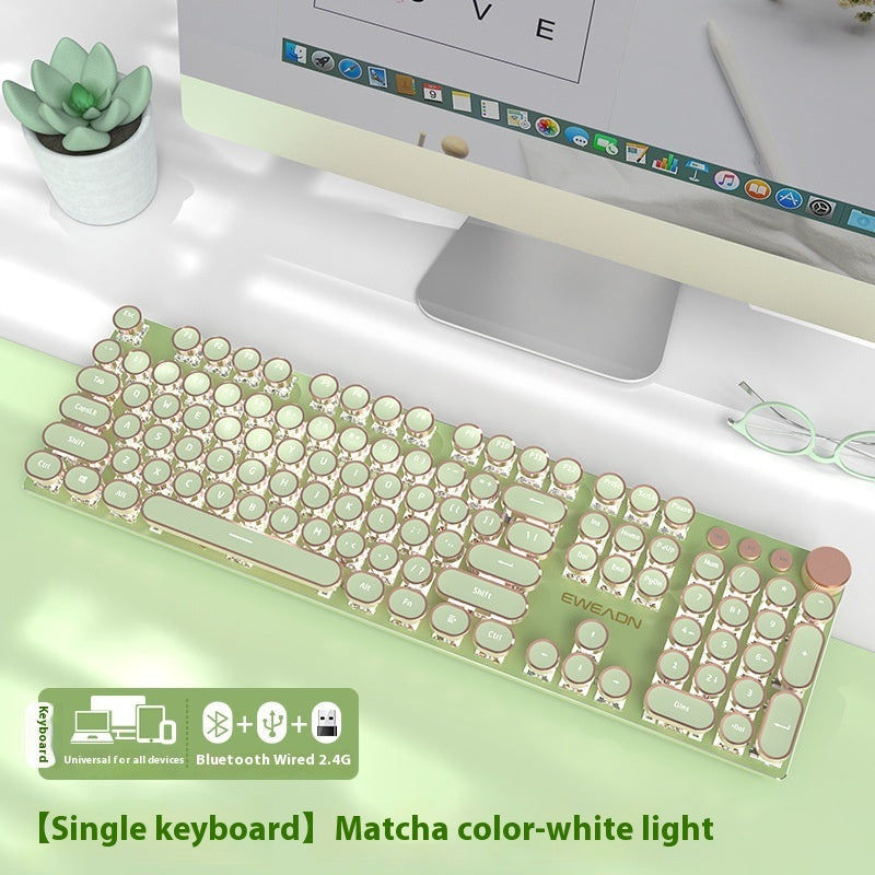 E-sports Machinery Keyboard Wired Wireless Bluetooth Office