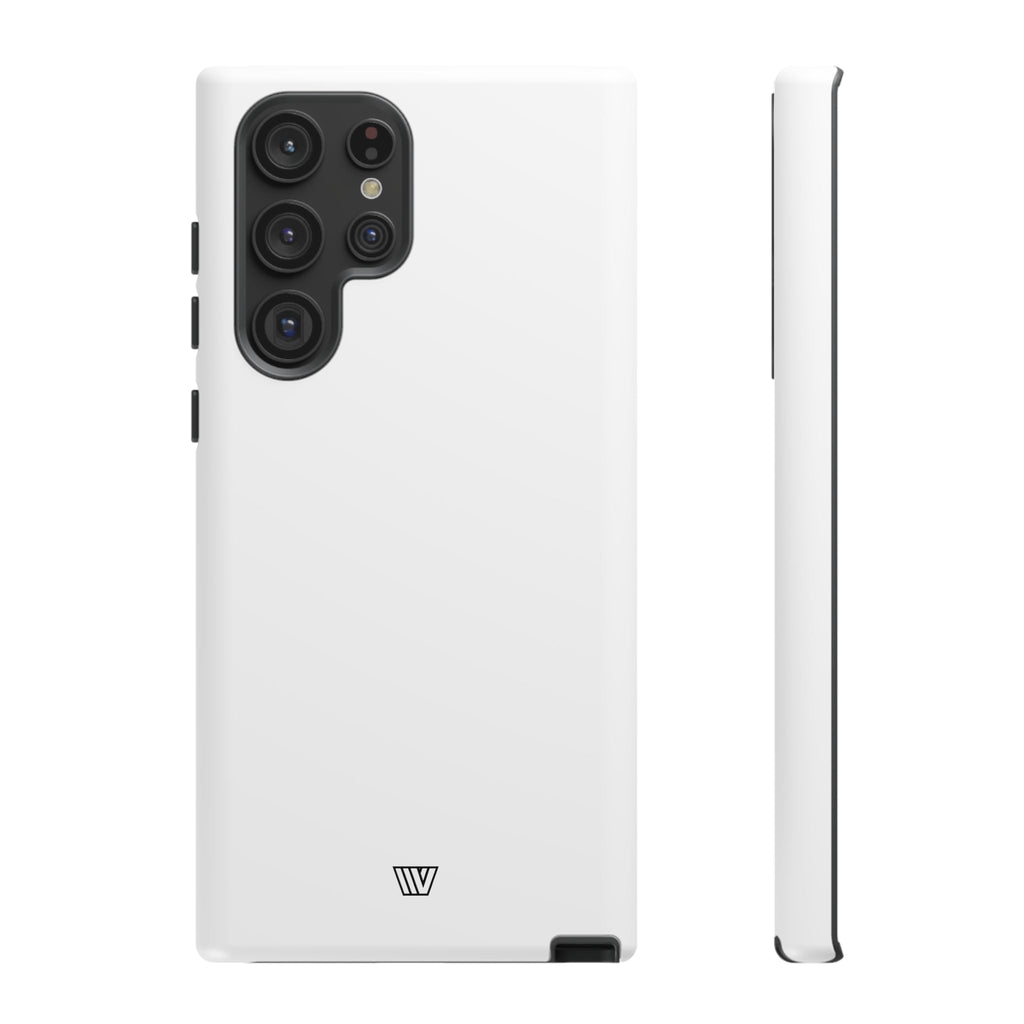 ALL WHITE | Tough Phone Case