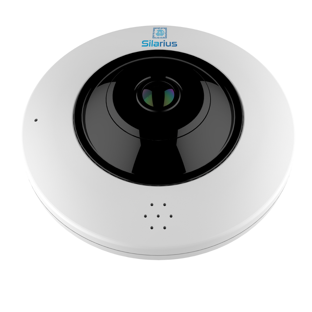 Silarius Pro Series SIL-F4MP 4MP WiFi Fisheye Camera 360 Degrees (NDAA Compliant)