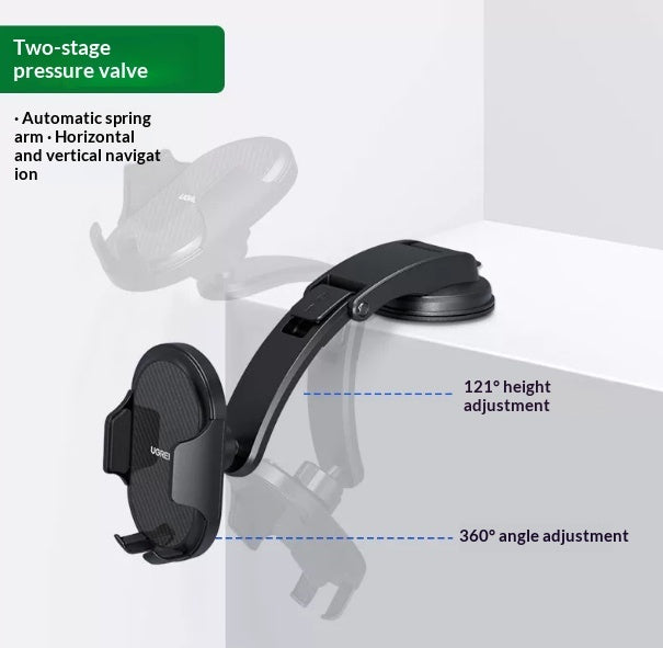 Car Phone Mount Dashboard Suction-cup Navigation Holder