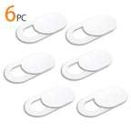6Pcs/lot  WebCam Cover Shutter Magnet Slider Plastic For iPhone Web Laptop PC For iPad Tablet Camera Mobile Phone Privacy Sticker