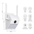 1080P Multifunctional WIFI Wireless Surveillance Outdoor Wall Light Webcam Security Camera PIR Motion Detection IP65 Waterproof