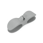 Cable organizer power cord fixing clip kitchen wall mounted plug cord fixing device charger cord storage