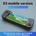 D3 Wireless Bluetooth 5.0 Stretchable Gamepad For Ios & Android Retractable Joystick For Switch PS4 Smart Phone Game Controller