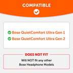 Bose QuietComfort Ultra Gen 1 & Gen 2 Cooling Gel Earpads - WC FreeZe QC Ultra