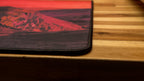 "Redwave" — Outrun Deskmat
