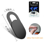 6Pcs/lot  WebCam Cover Shutter Magnet Slider Plastic For iPhone Web Laptop PC For iPad Tablet Camera Mobile Phone Privacy Sticker