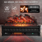 Eternal Flame EF26-LG Smart Electric Fireplace Logs, WiFi Enabled