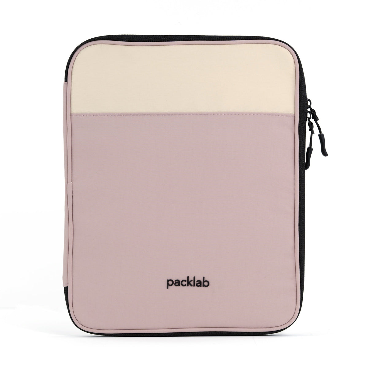 packlab Cream & Pink iPad Sleeve Case – Slim Protective Tablet Case for iPad 10th Generation, iPad 11th Generation & iPad Air 11 Inch – Padded Zippered Tablet Sleeve with Organizer