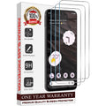 Entronix Clear Screen Protector Compatible with Galaxy S23 - 3-Piece Combo