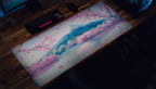 "Fuji Bloom" — Cherry Blossom Deskmat