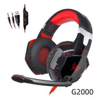 Modern Luxury Gaming STEVVEX Headset over-ear Game Earphones Wired gaming headset microphone Deep bass stereo headphones for PC and GAming