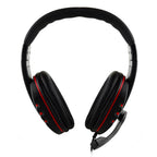 Gaming Headphones 3.5mm Wired Game Headset Noise Canceling Earphone with Microphone Volume Control for PC Laptop Smart Phone