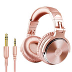 Professional Studio Headphones DJ Stereo Headphones Studio Monitor Gaming Headset 3.5mm 6.3mm Cable For smart phones and PCs