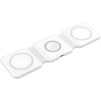 3-in-1 Magnetic Wireless Charger Pad Stand - Fast Wireless Charging Dock Station