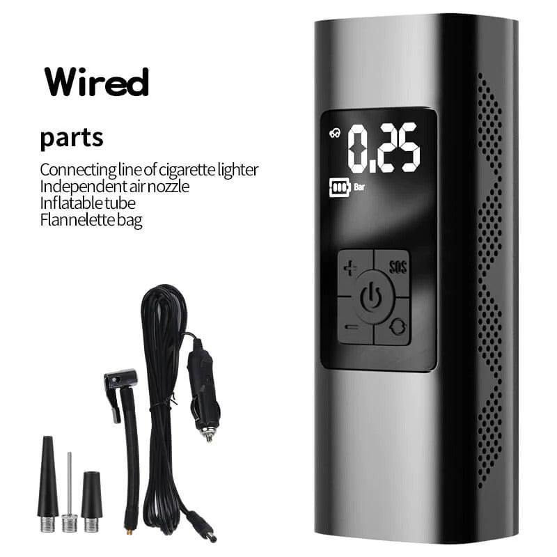 Portable Rechargeable Wireless Electric Tire Inflator