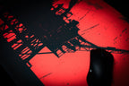 "Oil Rig" II — Rust Deskmat