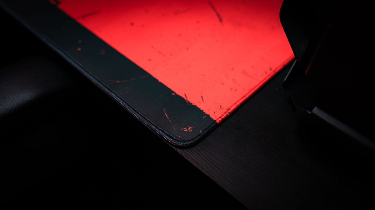 "Oil Rig" II — Rust Deskmat