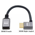 4K 60Hz HDMI-Compatible Extension Cable | Male to Female Adapter for Micro/Mini HDMI