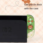 Kawaii Red Panda Picnic Switch Case OLED/NS2