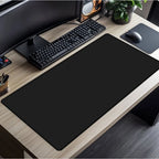 XXL Mouse Pad Black Mousepad Gamer Lager Computer PC Desk Mat 900X400 Keyboard Anime Office Carpet Playmat Kawaii Extended Rug