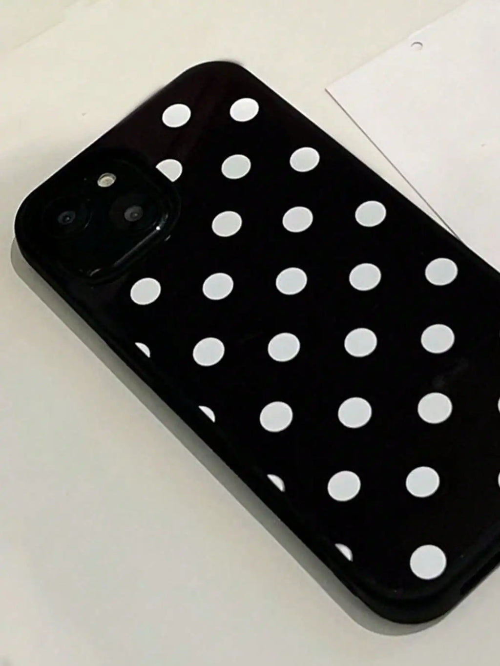 ins Polka Dot Printed Stylish TPU Anti-drop Phone Case Suitable for iPhone 11/12/13/14/15/ 16 Pro Max Phone Case